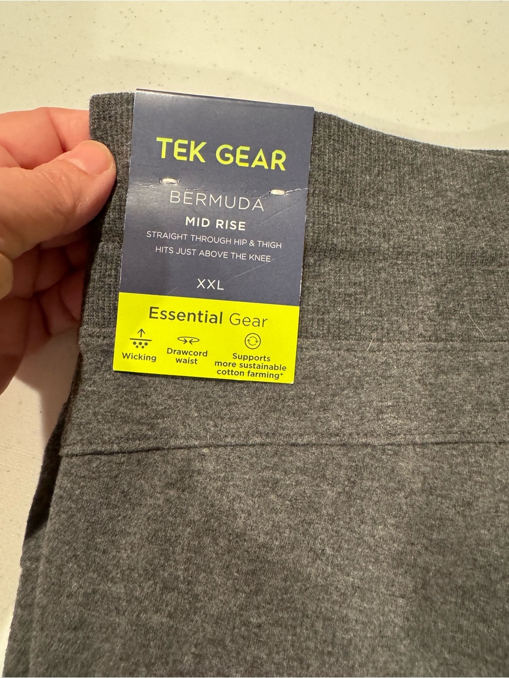 tek gear Women’s Bermuda Shorts in Heather Gray